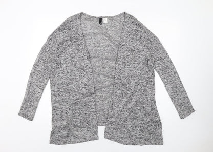 Womens UK Size S H&M Grey Cardigan Jumper