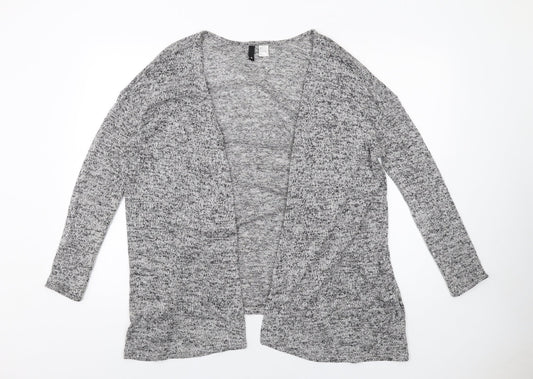 Womens UK Size S H&M Grey Cardigan Jumper
