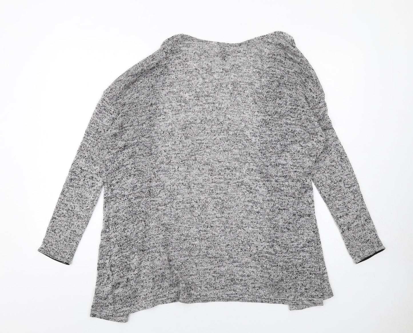 Womens UK Size S H&M Grey Cardigan Jumper
