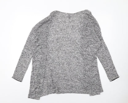 Womens UK Size S H&M Grey Cardigan Jumper