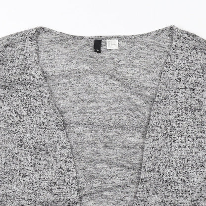 Womens UK Size S H&M Grey Cardigan Jumper