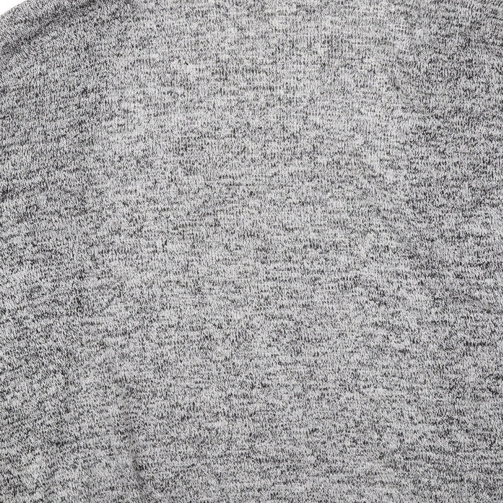 Womens UK Size S H&M Grey Cardigan Jumper