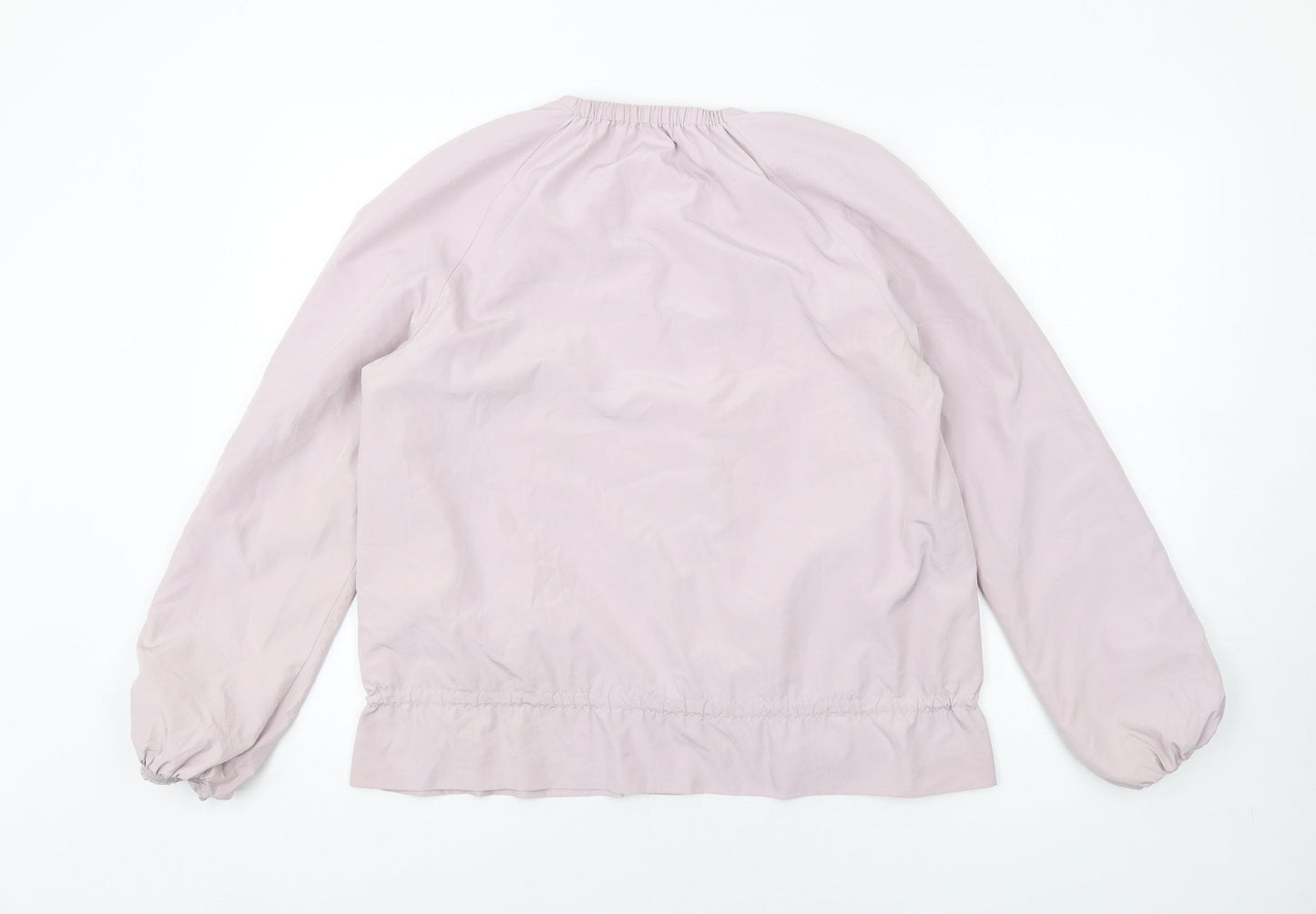 Womens UK Size S Zara Purple Bomber Jacket