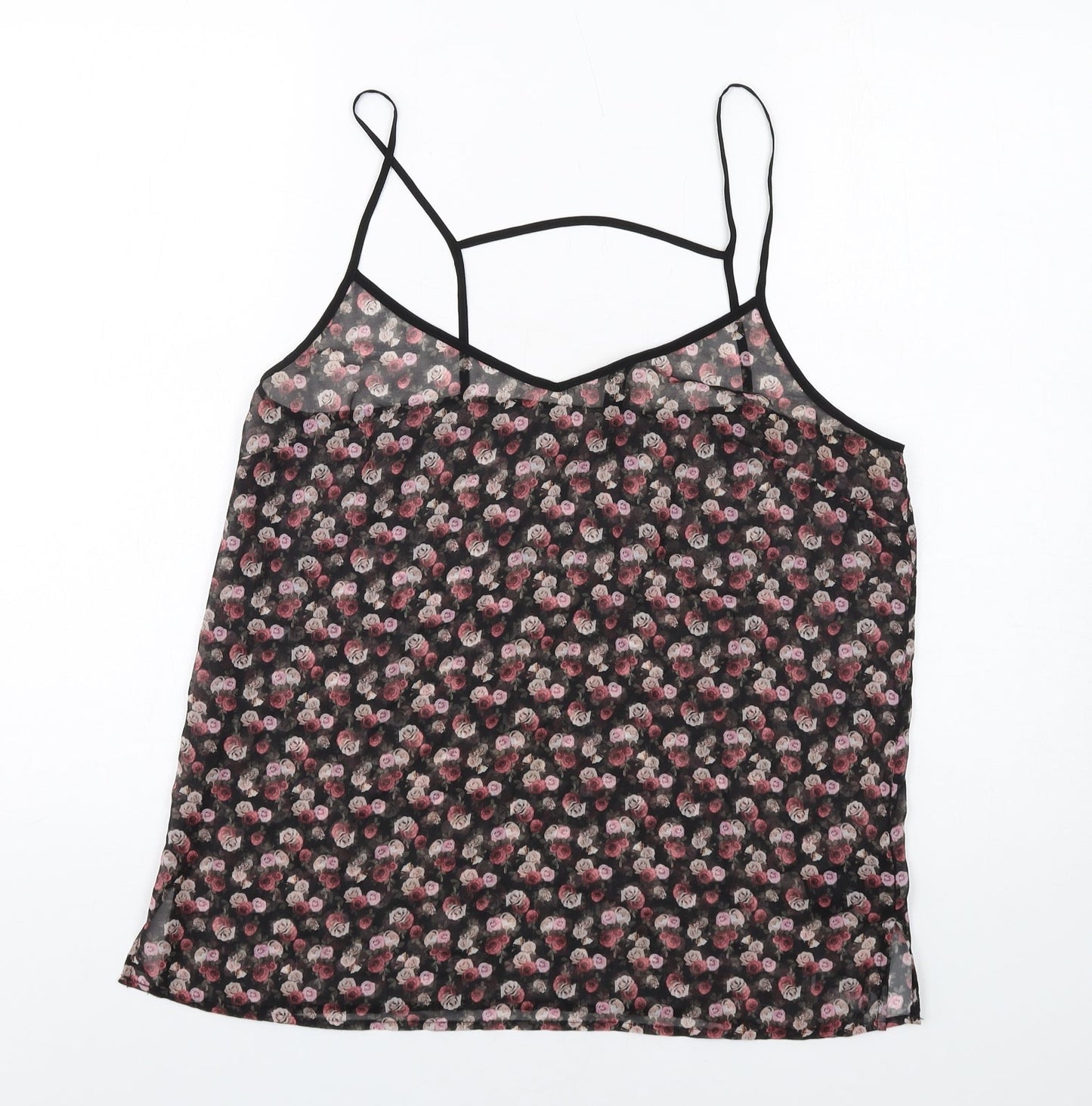 Womens UK Size 14 H&M Multicoloured Camisole T-Shirt