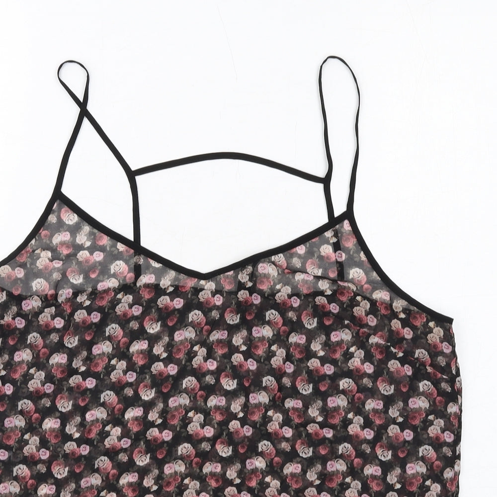 Womens UK Size 14 H&M Multicoloured Camisole T-Shirt