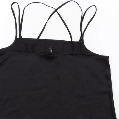 Womens UK Size 10 H&M Black Camisole T-Shirt