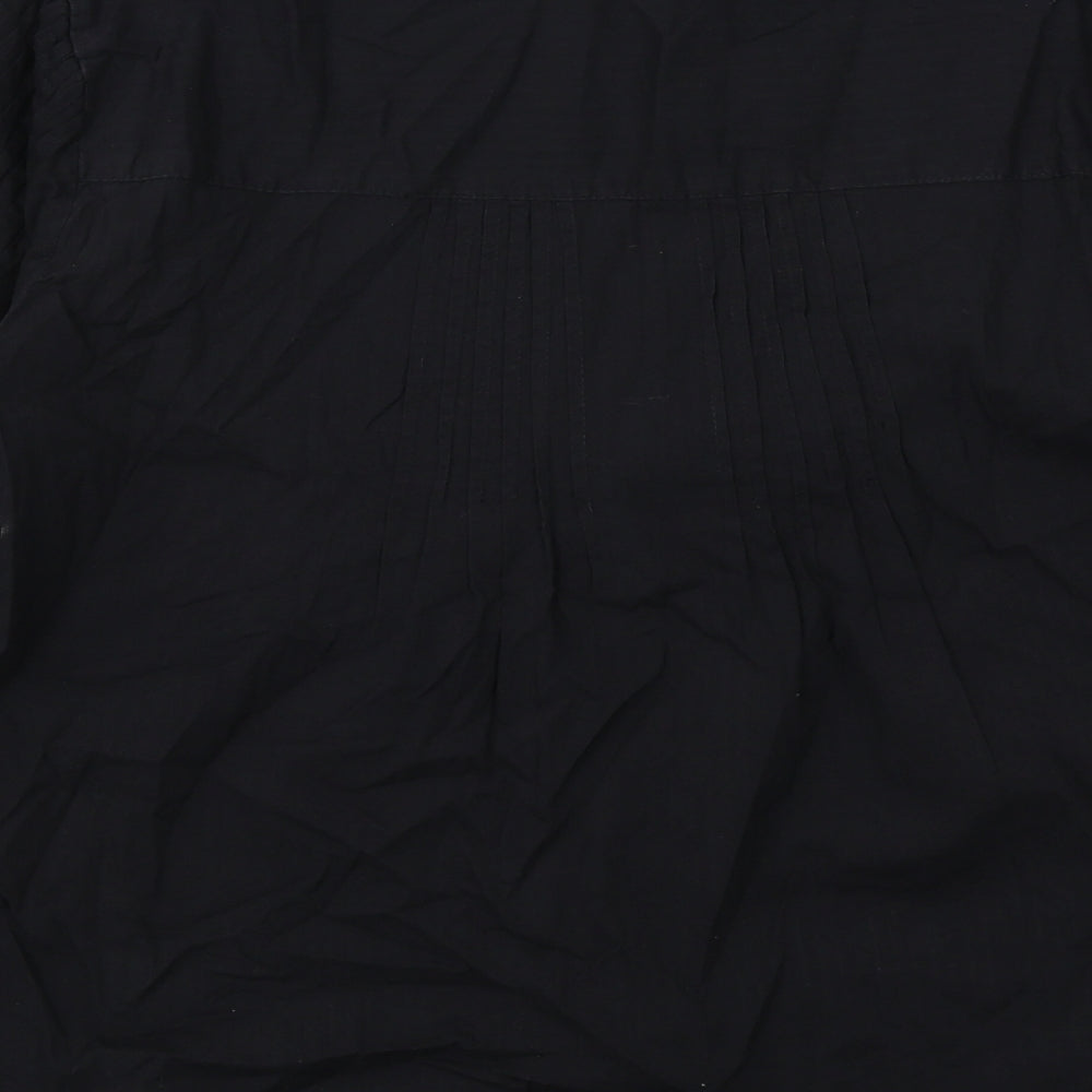 Womens UK Size L VERO MODA Black Basic Blouse
