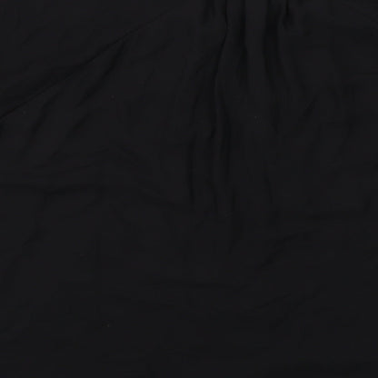 Womens UK Size L H&M Black Basic Blouse