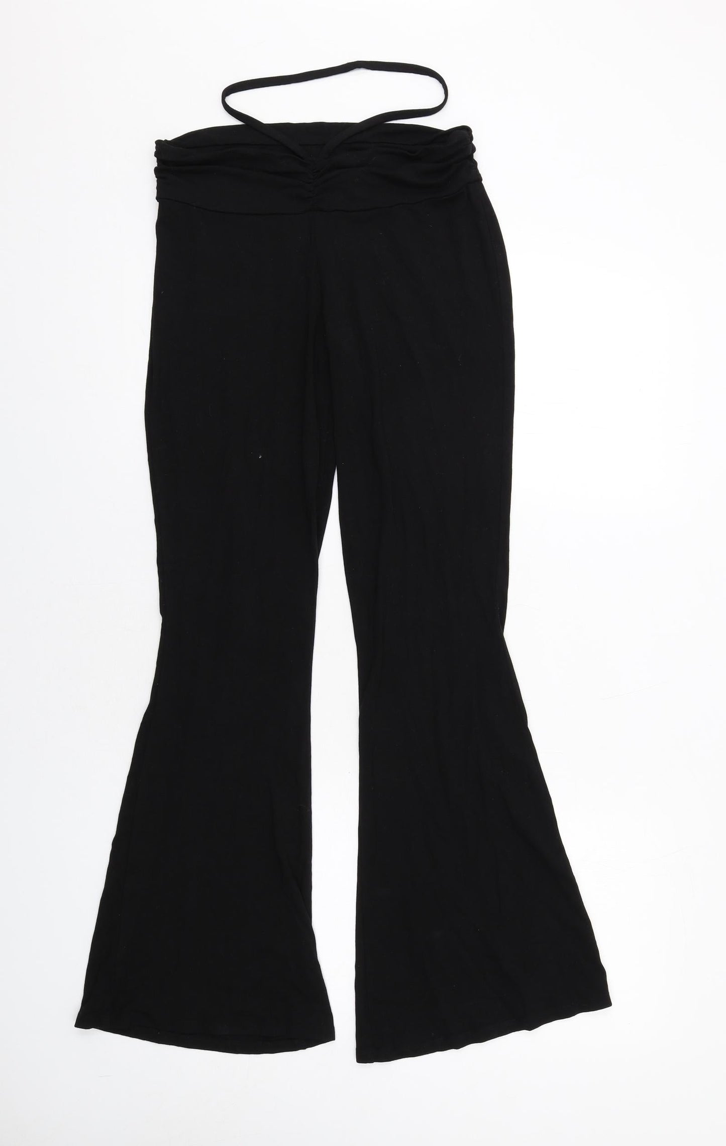 Womens UK Size 8 ASOS Regular Fit  Black Trousers