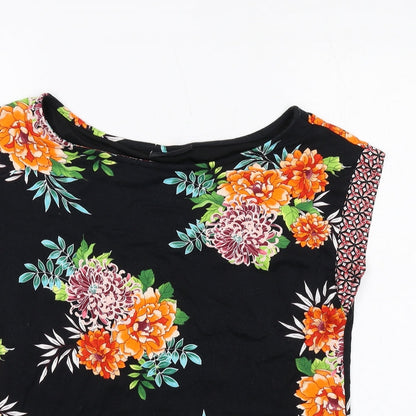 Womens UK Size S Wallis Multicoloured Basic T-Shirt