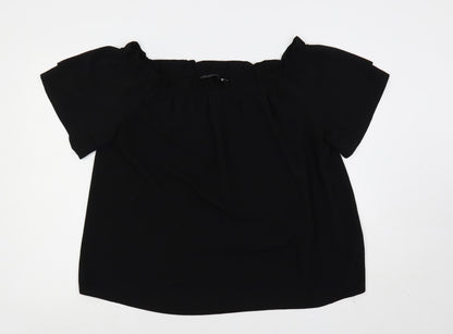 Womens UK Size 18 Dorothy Perkins Blue Basic Blouse