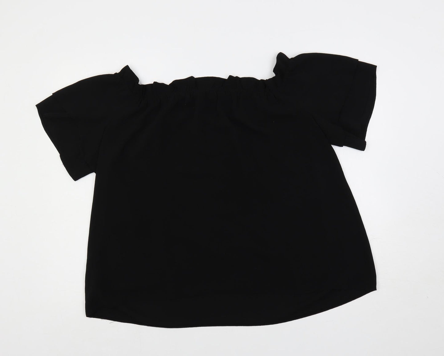 Womens UK Size 18 Dorothy Perkins Blue Basic Blouse