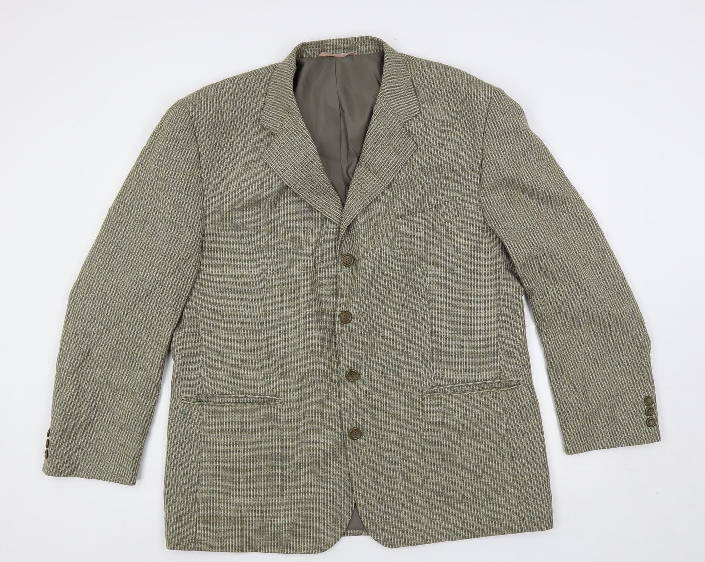 Mens UK Size 44 SCOTT Regular Green Suit Jacket