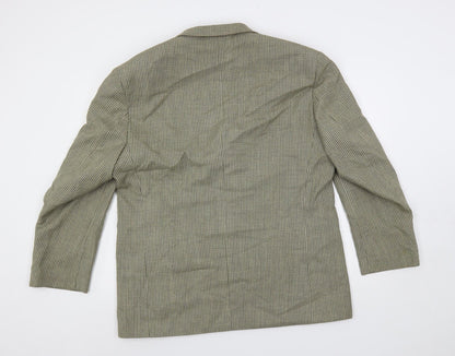 Mens UK Size 44 SCOTT Regular Green Suit Jacket