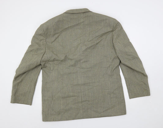 Mens UK Size 44 SCOTT Regular Green Suit Jacket