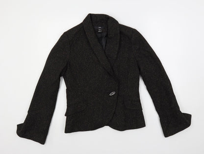 Womens UK Size 10 H&M Brown Jacket