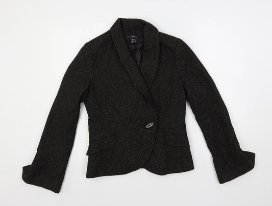 Womens UK Size 10 H&M Brown Jacket