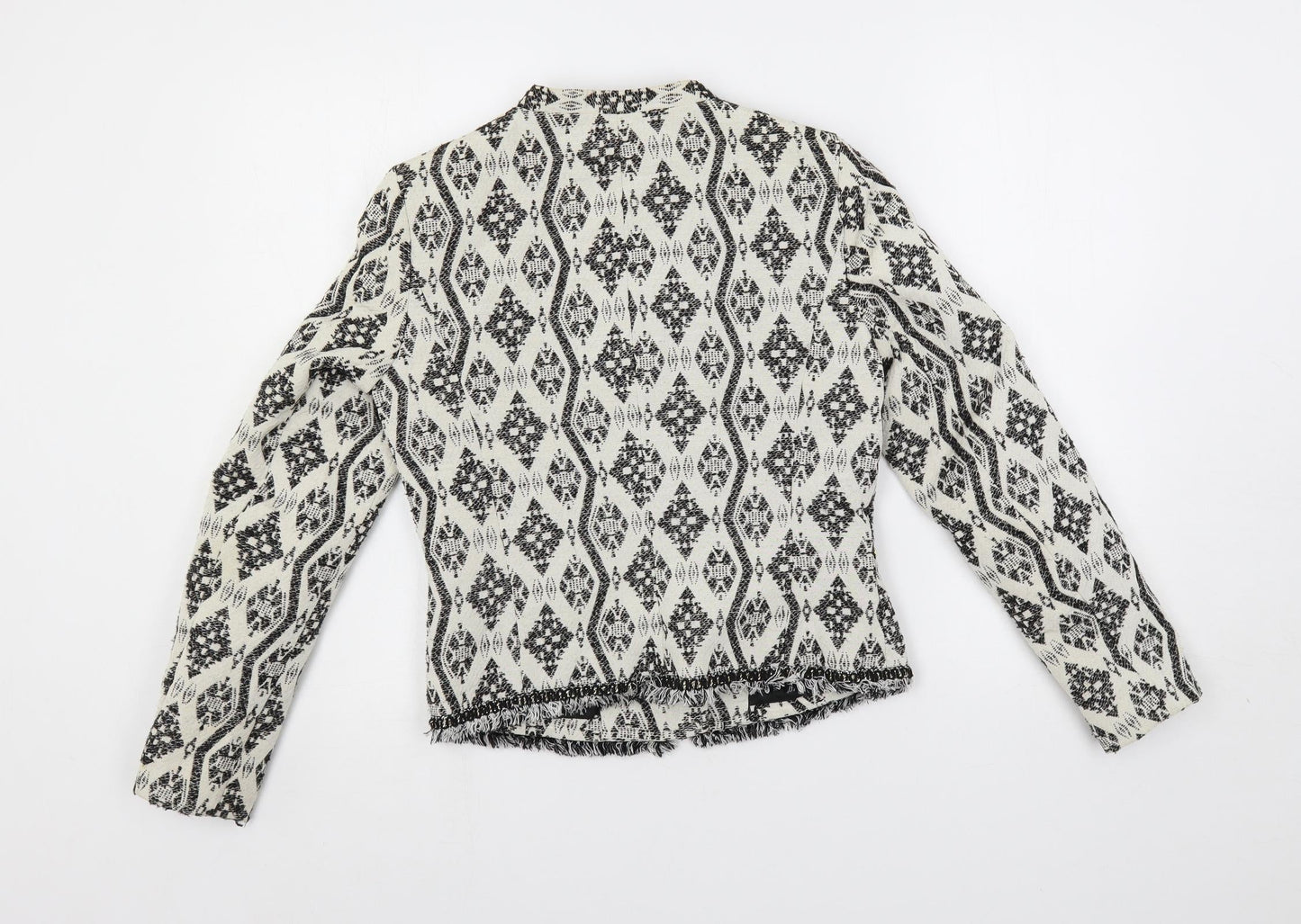 Womens UK Size 8 H&M White Jacket