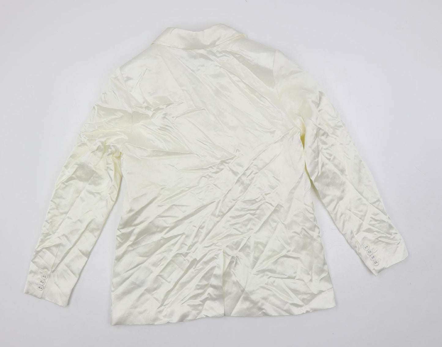 Womens UK Size 14 Marks and Spencer Ivory Jacket