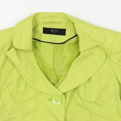 Womens UK Size 8 BHS Green Jacket
