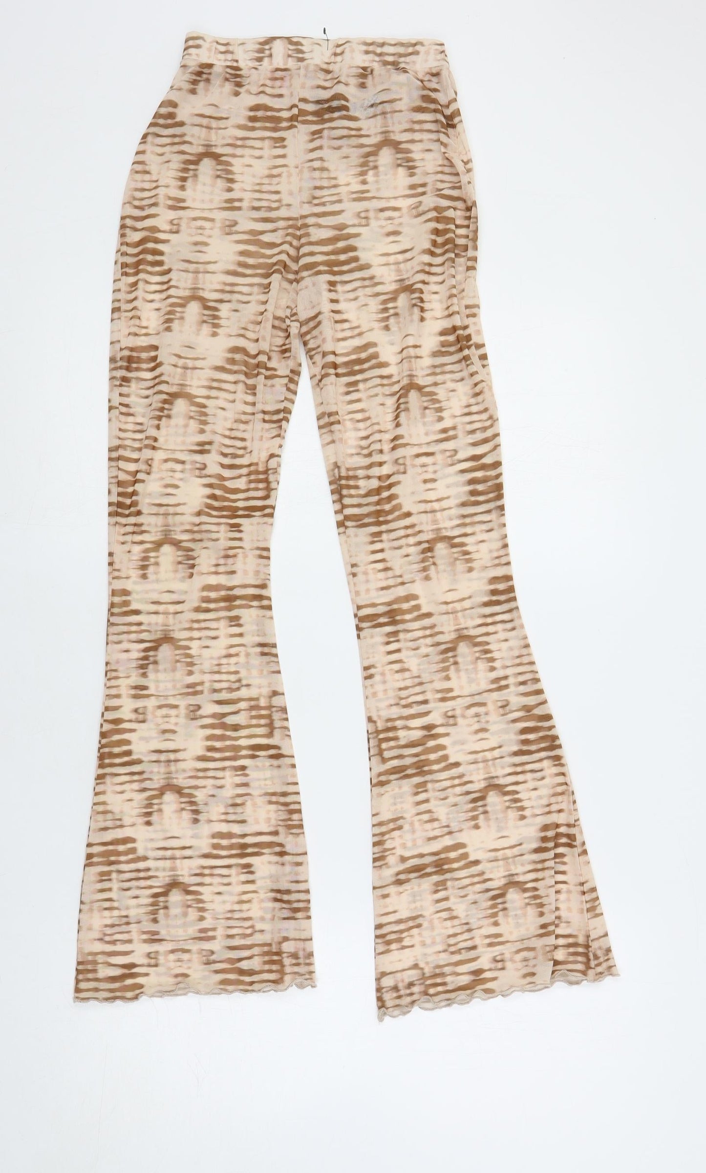 Womens UK Size 6 ASOS Regular Fit  Beige Trousers