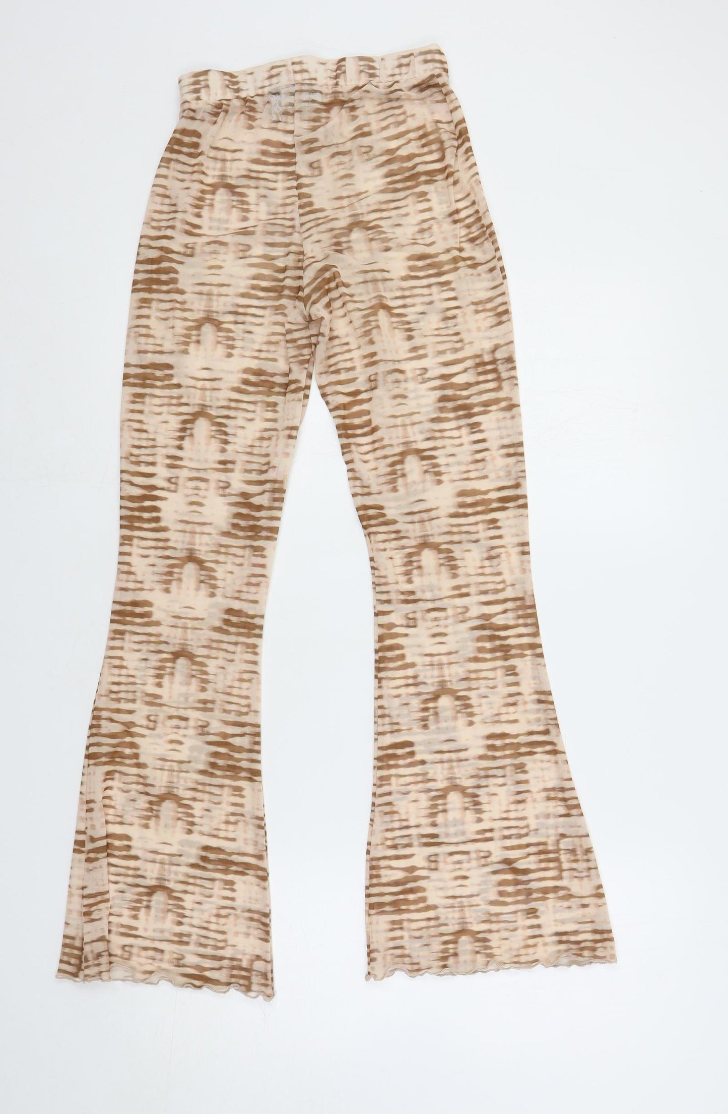 Womens UK Size 6 ASOS Regular Fit  Beige Trousers