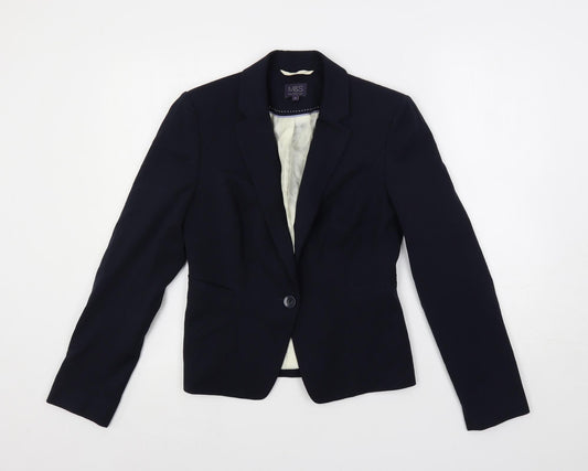 Womens UK Size 8 Marks and Spencer Blue Jacket