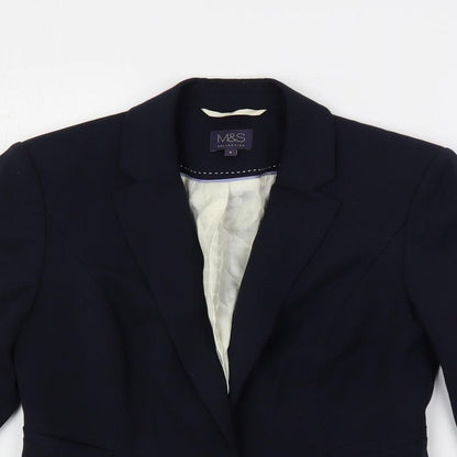 Womens UK Size 8 Marks and Spencer Blue Jacket