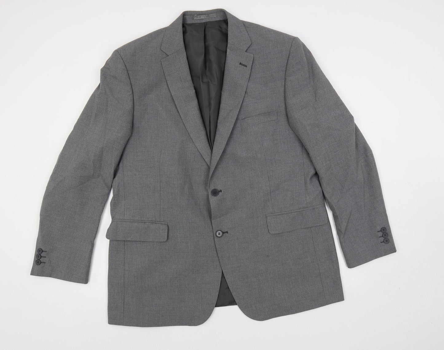 Mens UK Size 46 Scott & Taylor Regular Grey Suit Jacket