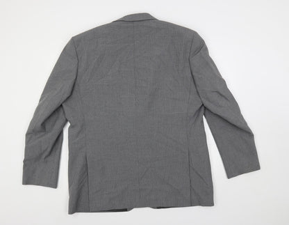 Mens UK Size 46 Scott & Taylor Regular Grey Suit Jacket