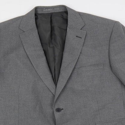 Mens UK Size 46 Scott & Taylor Regular Grey Suit Jacket
