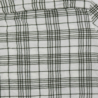 Womens UK Size XL ASOS White Basic Button-Up
