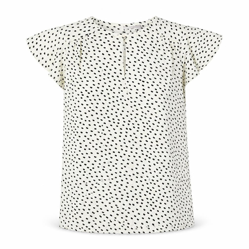 Womens UK Size XS H&M Ivory Basic Blouse