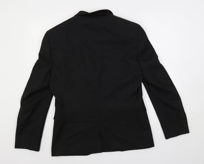 Mens UK Size 40 NEXT Regular Black Suit Jacket