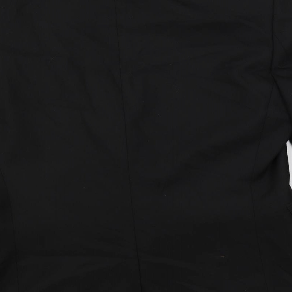 Mens UK Size 40 NEXT Regular Black Suit Jacket