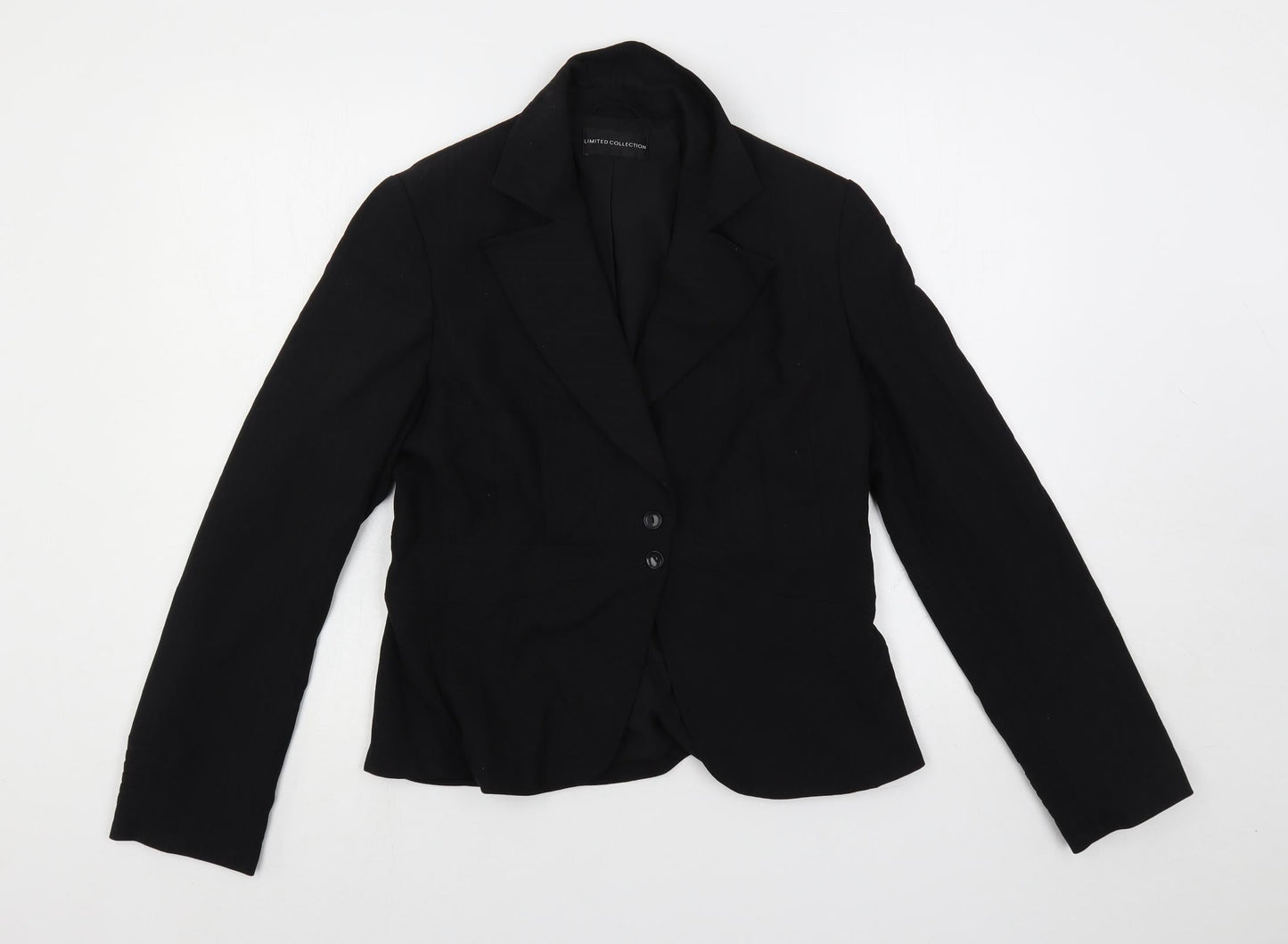 Womens UK Size 12 Marks and Spencer Black Jacket
