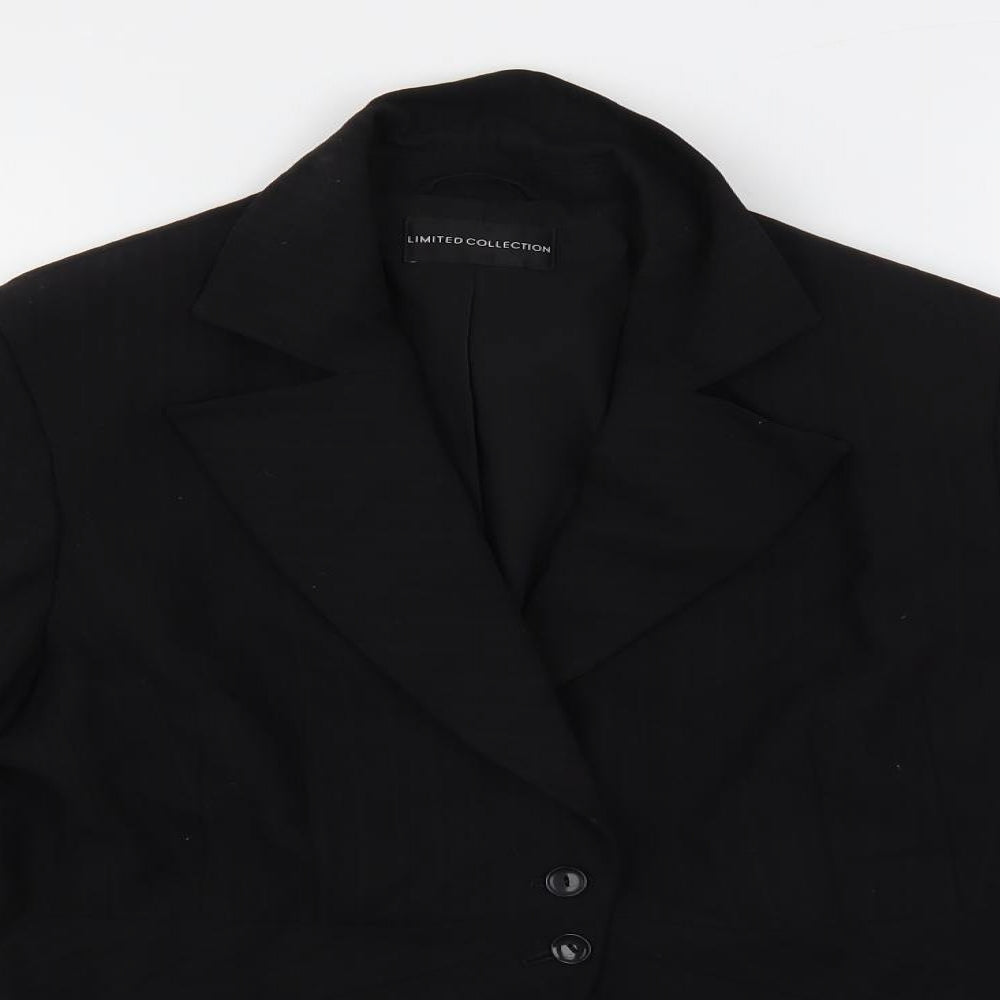 Womens UK Size 12 Marks and Spencer Black Jacket
