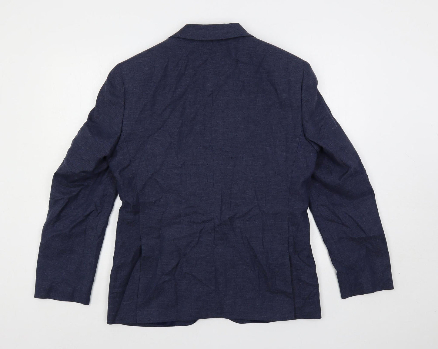 Mens UK Size 38 Marks and Spencer Regular Blue Suit Jacket