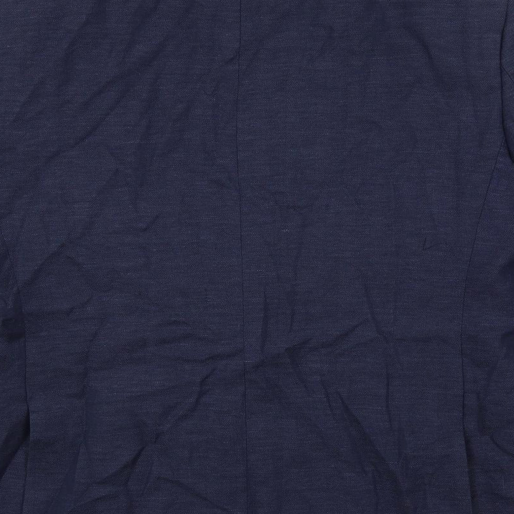 Mens UK Size 38 Marks and Spencer Regular Blue Suit Jacket