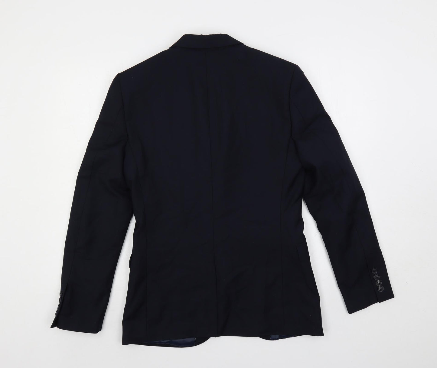 Mens UK Size 36 Topman Regular Blue Suit Jacket