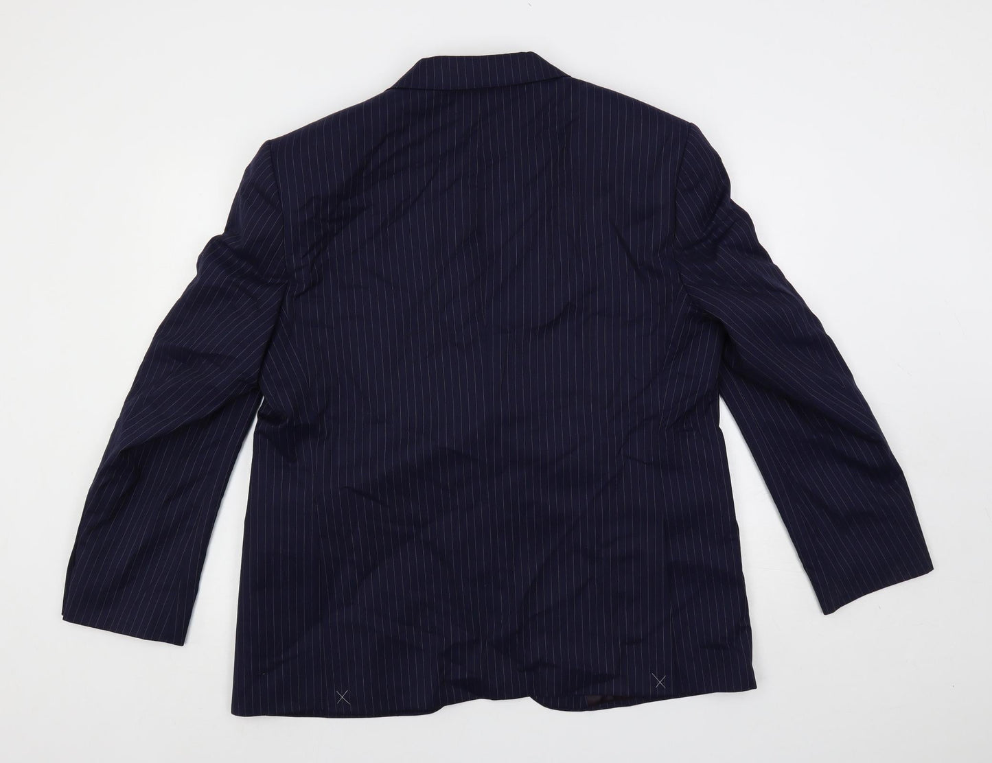 Mens UK Size 44 Marks and Spencer Regular Blue Suit Jacket