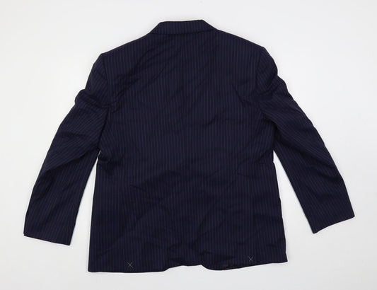 Mens UK Size 44 Marks and Spencer Regular Blue Suit Jacket