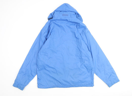 Mens UK Size S Kilim Anjaro Blue Rain Coat