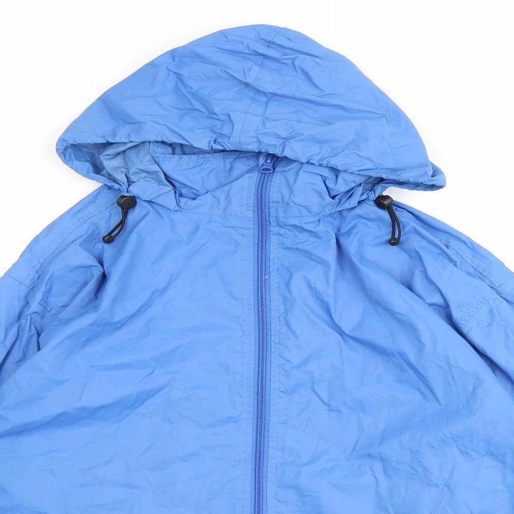 Mens UK Size S Kilim Anjaro Blue Rain Coat