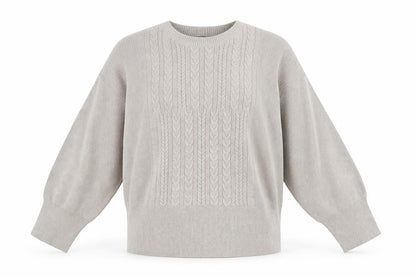 Womens UK Size L Marks and Spencer Beige Pullover Jumper