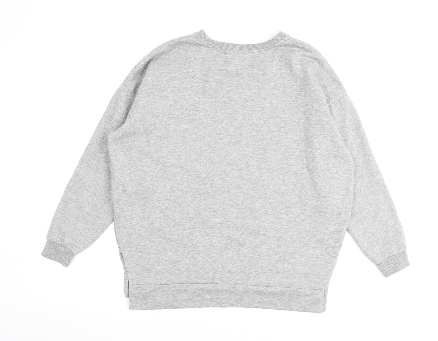 Womens UK Size 10 Disney Grey Pullover Sweatshirt
