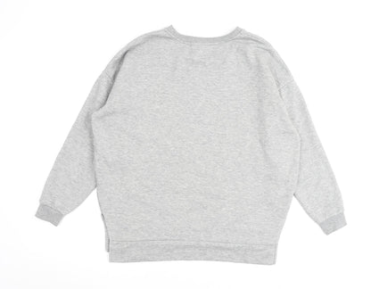 Womens UK Size 10 Disney Grey Pullover Sweatshirt