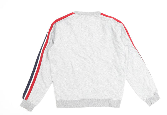 Topman Mens Grey Cotton Pullover Sweatshirt Size XS - 2xs