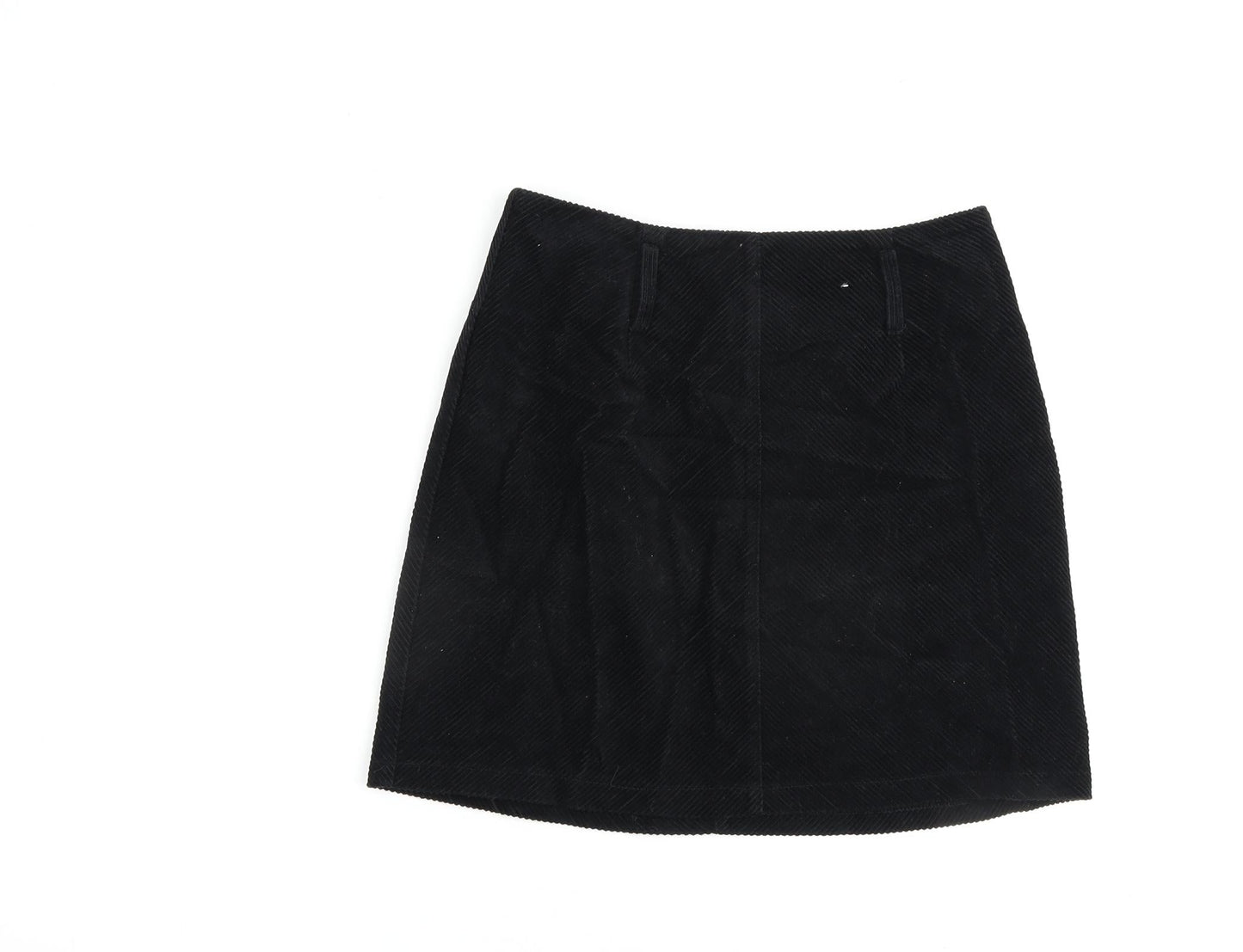 Womens UK Size 8 Denim & Co. A-Line Corduroy Skirt