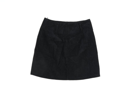 Womens UK Size 8 Denim & Co. A-Line Corduroy Skirt